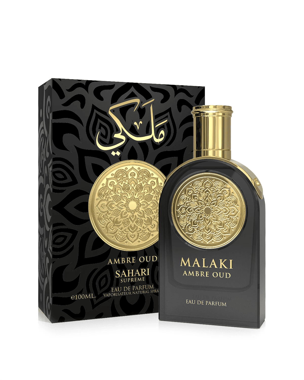 Sahari Malaki Amber Oud EDP 100ML Men image 1