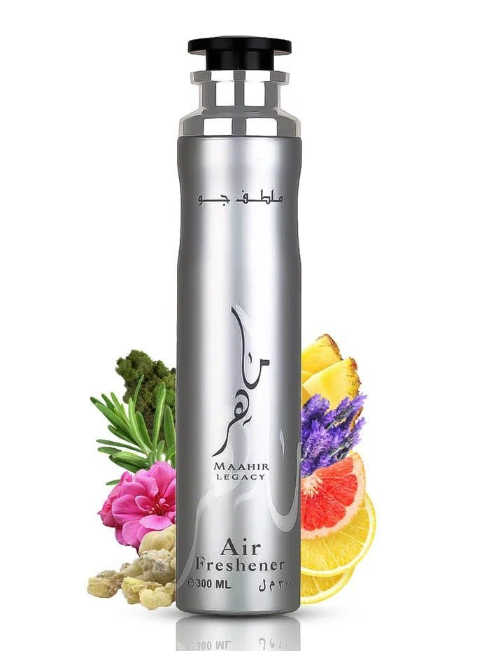 Lattafa Maahir Legacy Air Freshner 300ML image 1