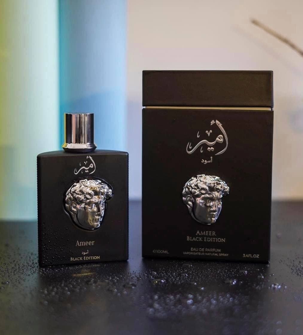 Aura Fragrance Ameer Black EDP 100ML Men image 1