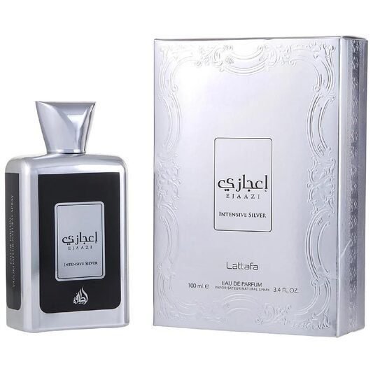Lattafa Ejaazi Intensive Silver EDP 100ML Men image 1