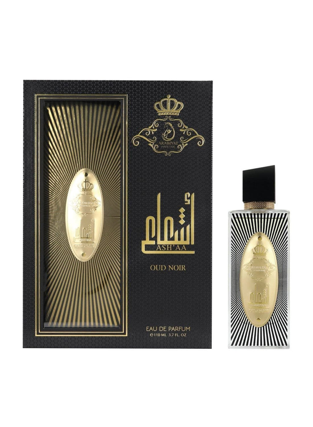 Arabiyat Prestige Ash'aa Oud Noir EDP 110ML Unisex image 1