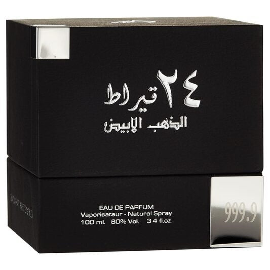 Lattafa 24 Carat White Gold EDP 100ML Unisex image 1
