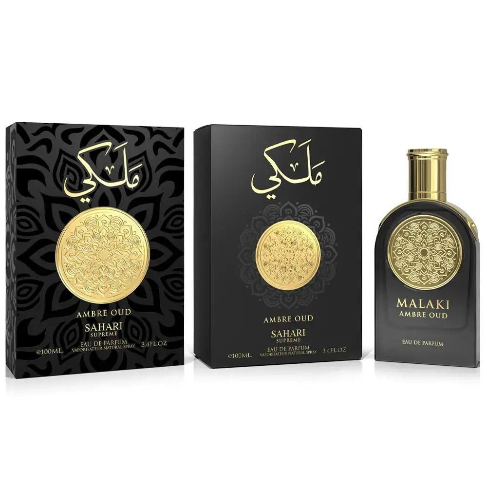 Sahari Malaki Amber Oud EDP 100ML Men image 4