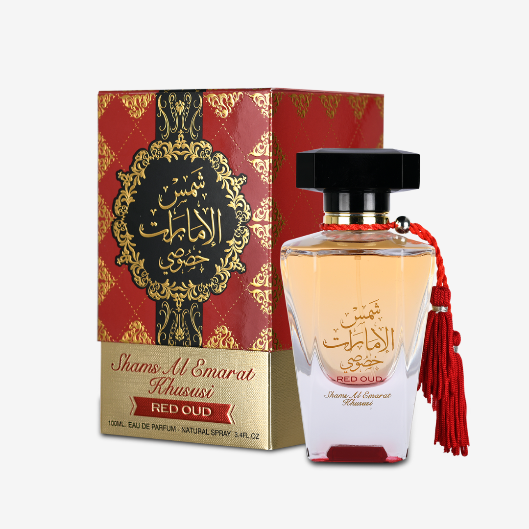 Ard Al Zaafaran Shams Al Emarat Khususi Red Oud EDP 100ML Unisex image 1