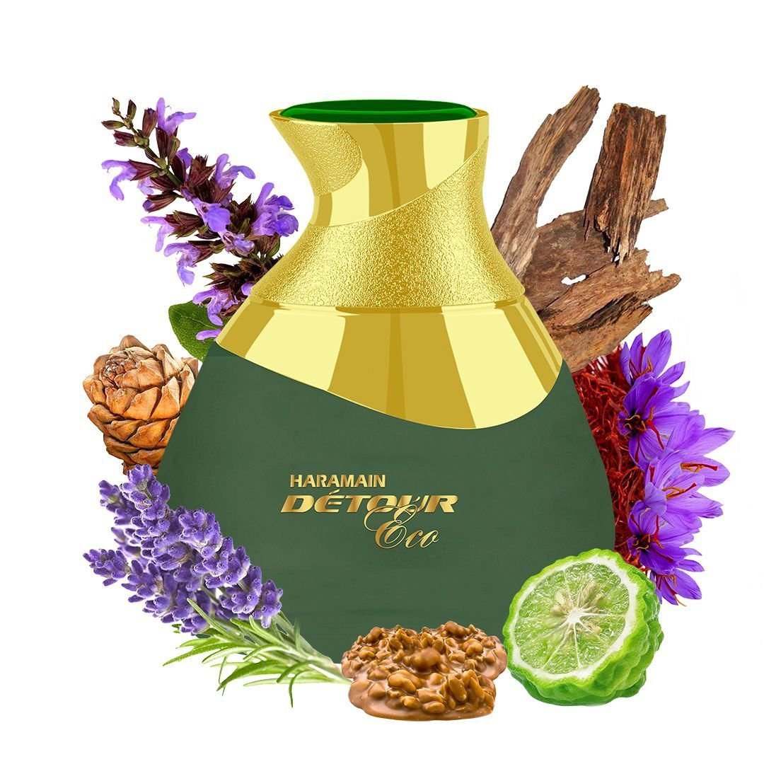 Al Haramain Detour Eco EDP 100ML Unisex image 2