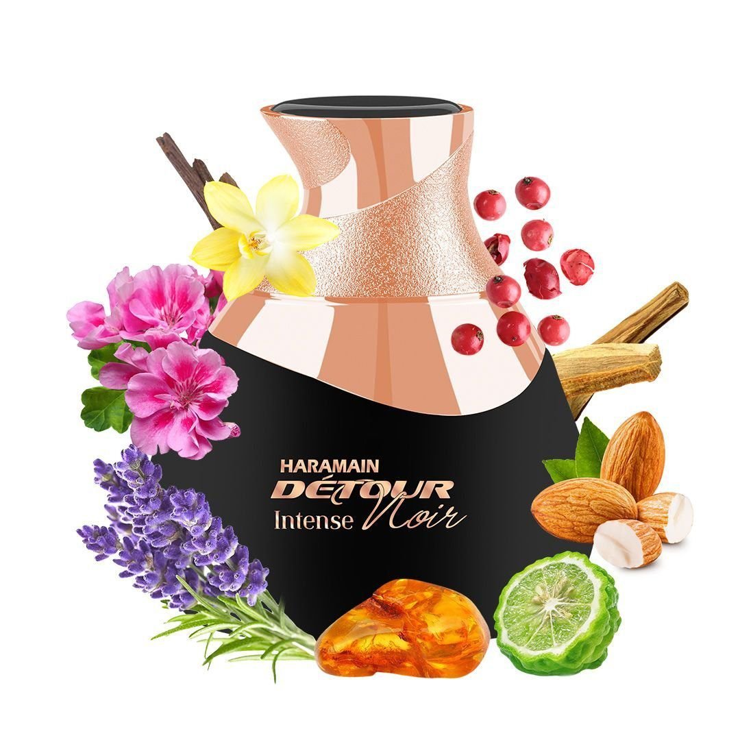 Al Haramain Detour Noir Intense EDP 100ML Unisex image 2