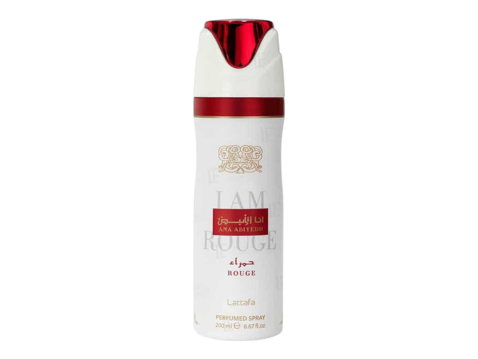 Lattafa Ana Abiyedh Red 200ML Body Spray Unisex image 0