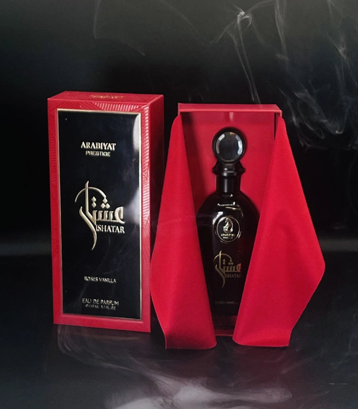 Arabiyat Prestige Ishatar Red Roses Vanilla EDP 110ML Unisex image 4