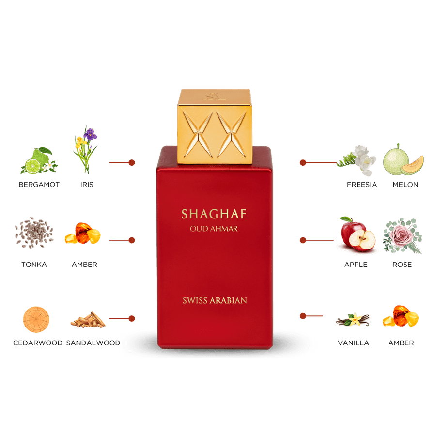 Swiss Arabian Shaghaf Oud Ahmar
EDP 75ML Unisex image 2
