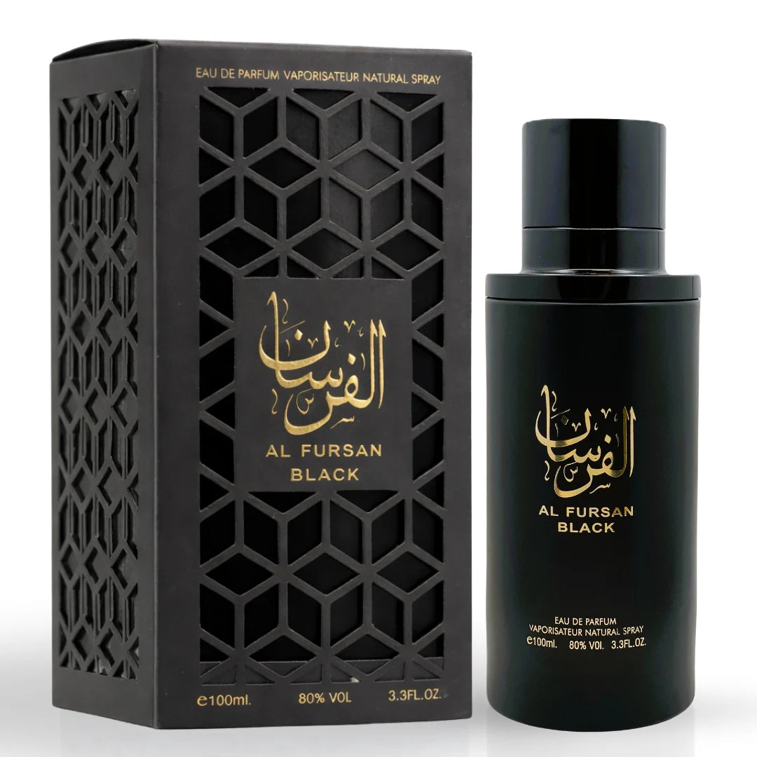 Aura Fragrance Al Fursan Black EDP 100ML Men