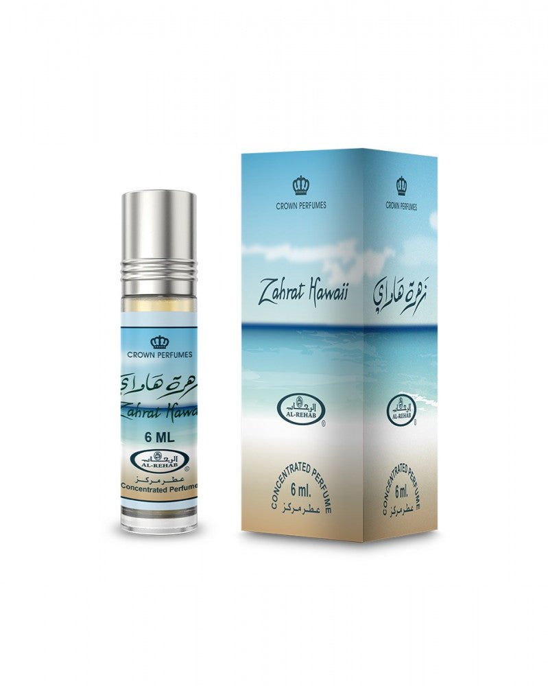 Al Rehab Zahrat Hawaii Roll Oil Perfume 6ML Unisex