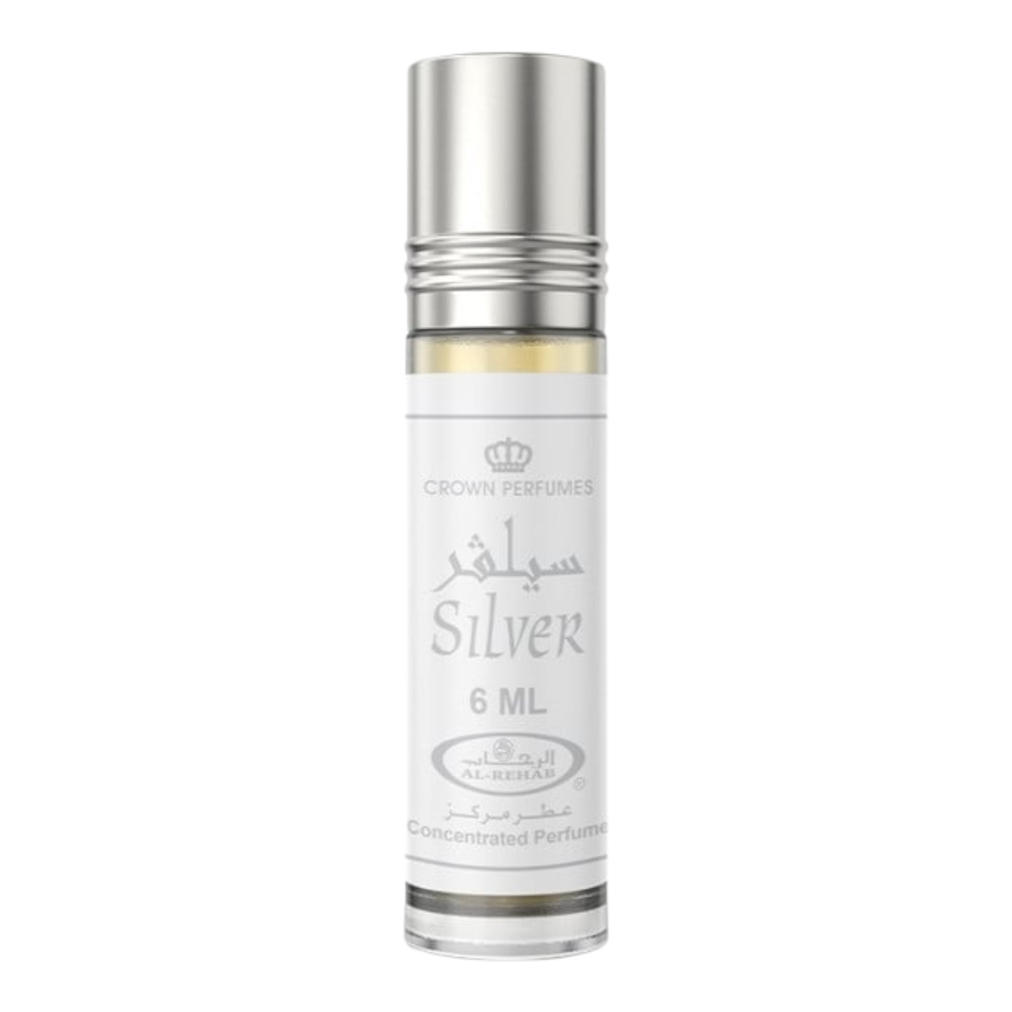 Al Rehab Silver Roll Oil Perfume 6ML Men