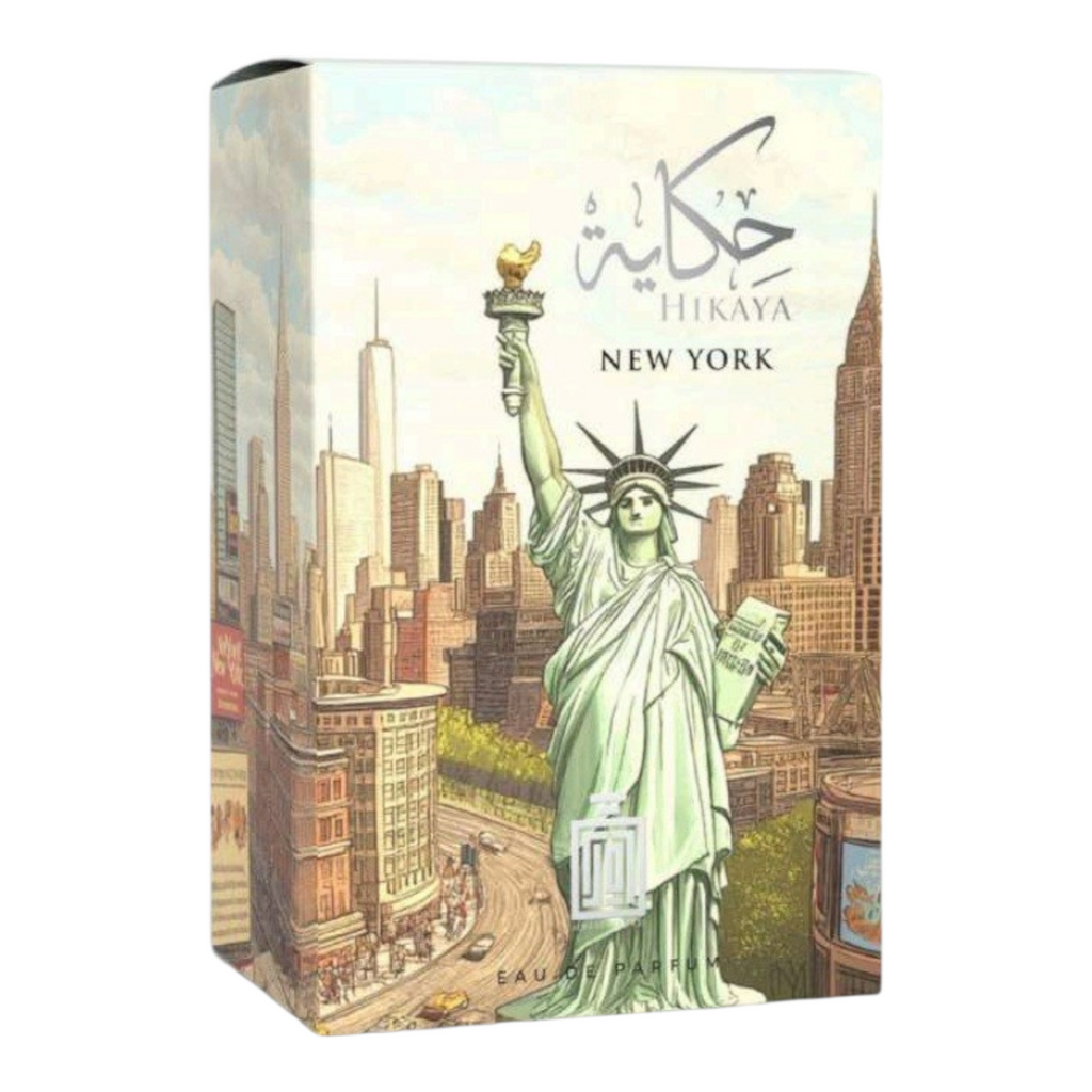 Aura Fragrance Hikaya New  York EDP 100ML Men