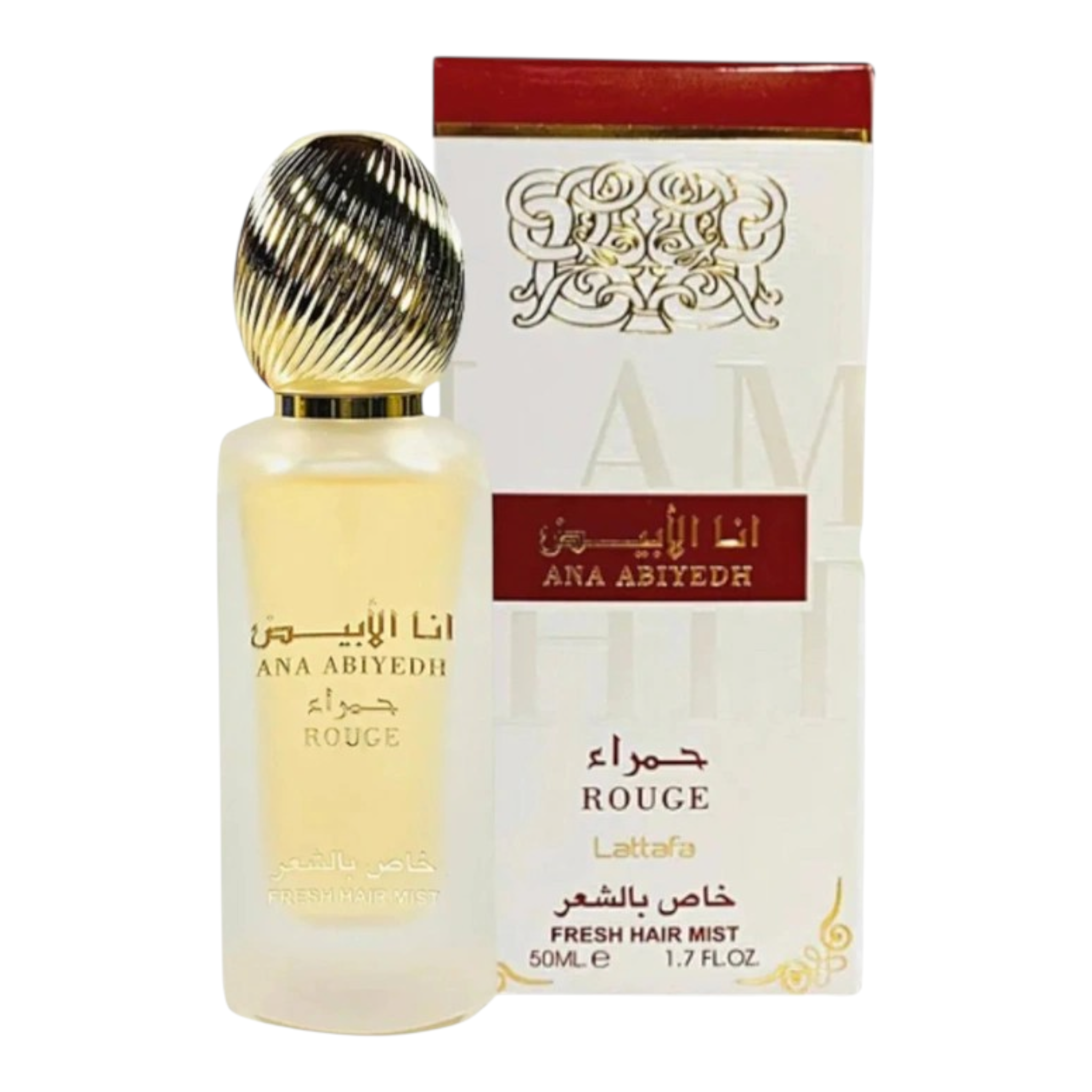 Lattafa Ana Abiyedh Rouge Hair Mist 50ML Women