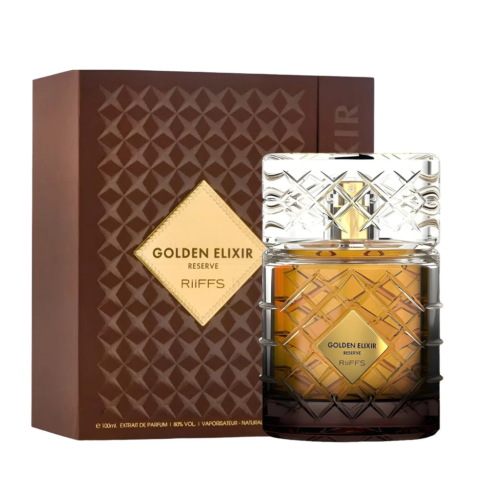 Riiffs Golden Elixir Reserve Perfume Extrait De Parfum 100ML Unisex