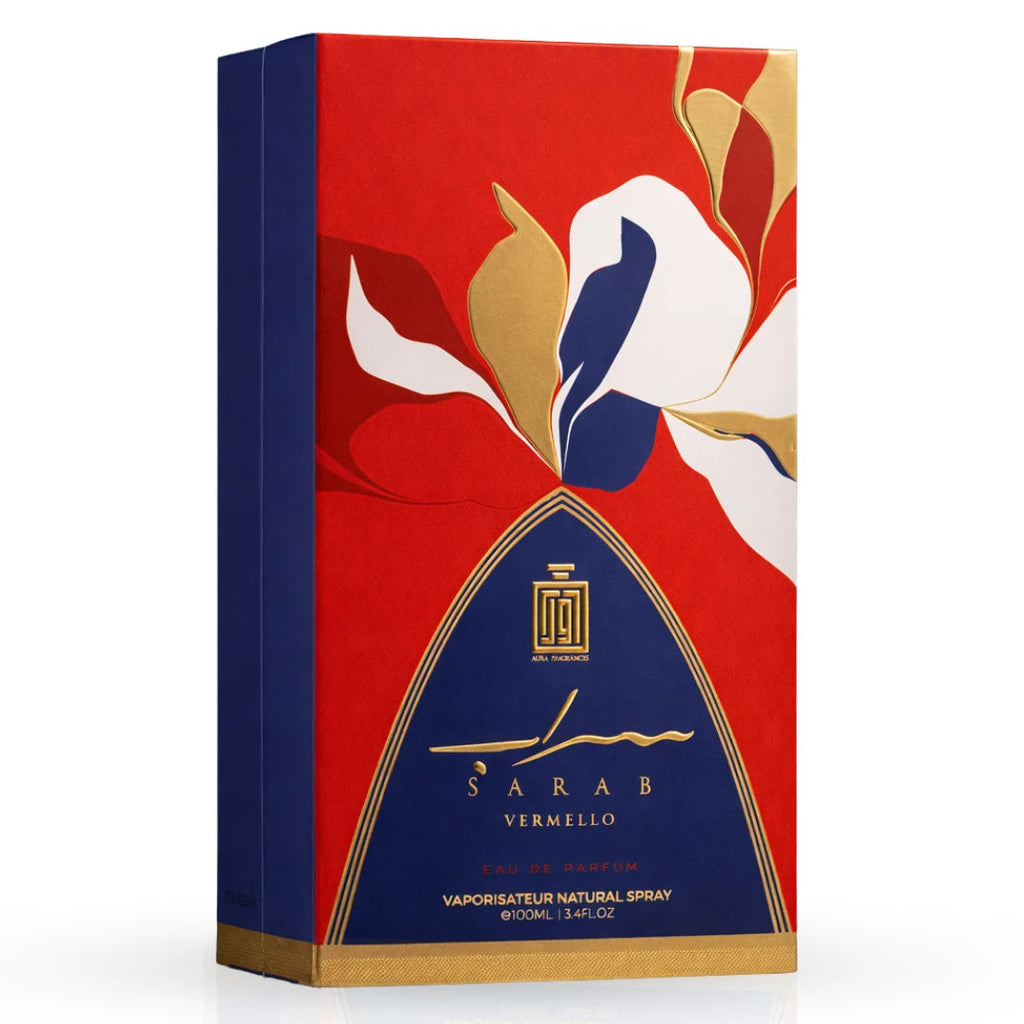 Aura Fragrance Sarab Vermello EDP 100ML Unisex