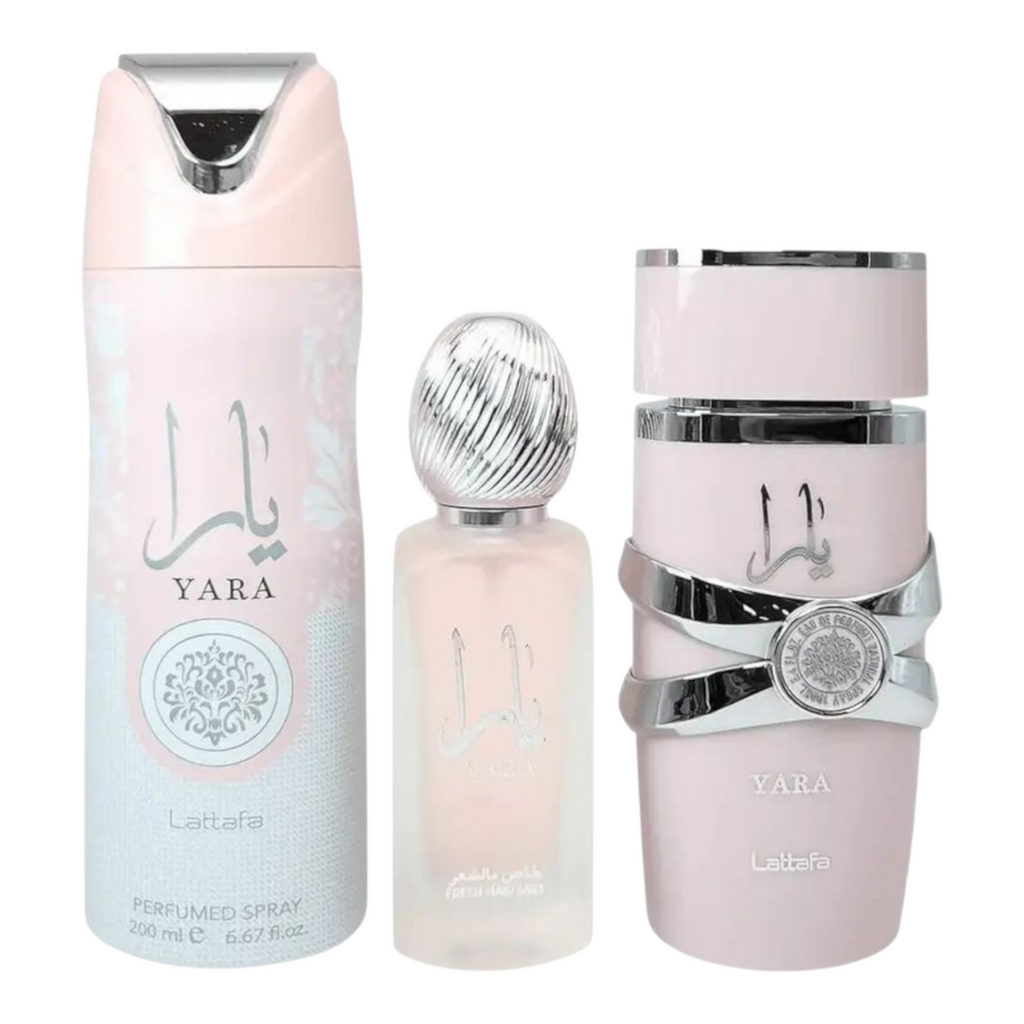 Lattafa Yara 3 Pieces Gift Set for Women