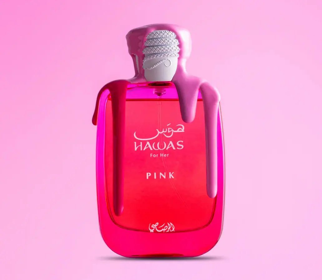 Rasasi Hawas Pink For Her EDP 100ML - Image 4