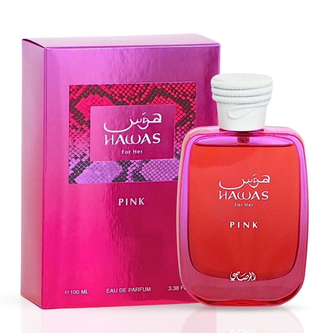 Rasasi Hawas Pink For Her EDP 100ML - Image 3